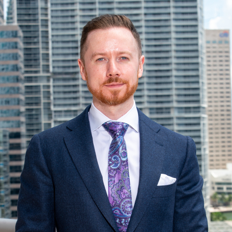 A photograph of Dylan Tracey